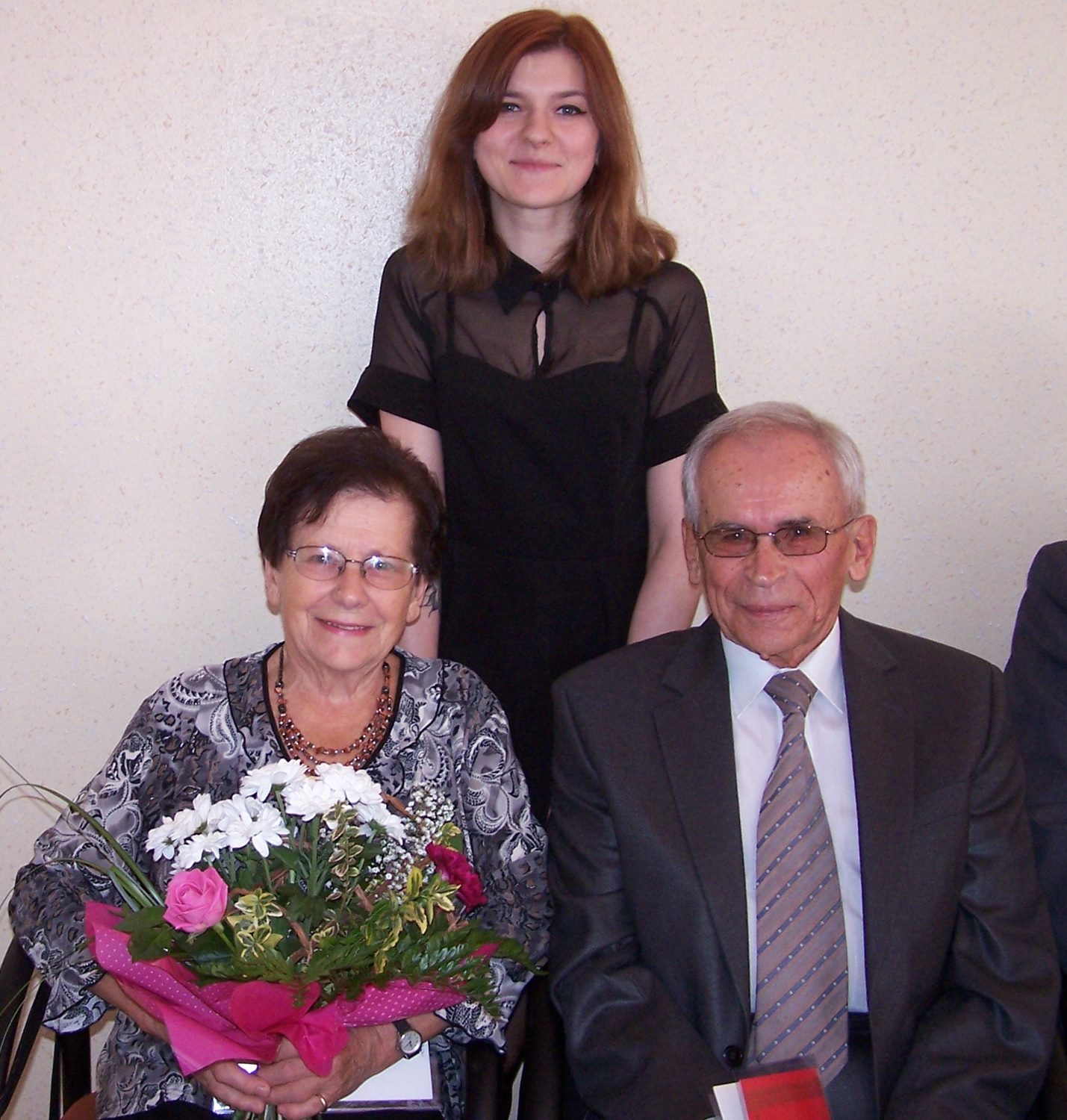 Olszewski Kryspin i Barbara z wnuczk%C4%85 Kasi%C4%85
