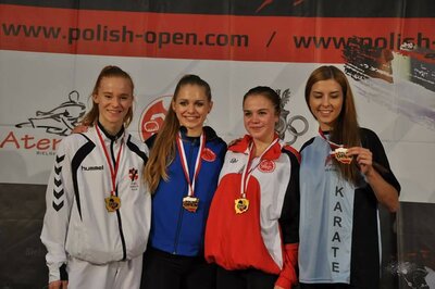Najlepsze zawodniczki Polish Open