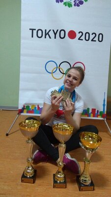 trofea Natalii z Cuprum Cup